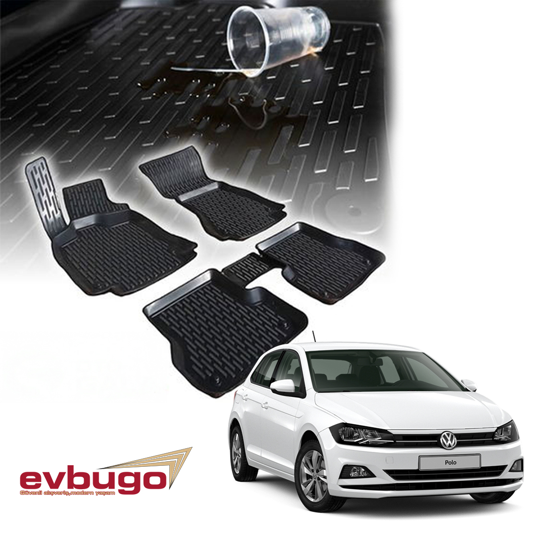3D PASPAS SİYAH VOLKSWAGEN POLO 2021+